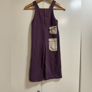COS Double Pocket Purple Overalls